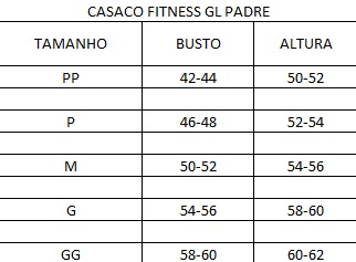 Casaco - Fitness GL Padre