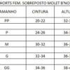 Shorts Fem. Confort Molet B'nos