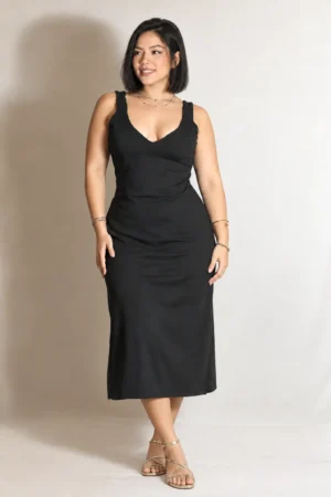 vestido casual 1 Vestido - Casual V