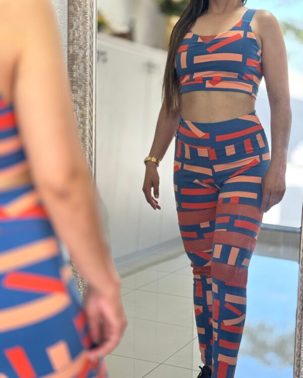 Conjunto Calça Legging/Top Ord.