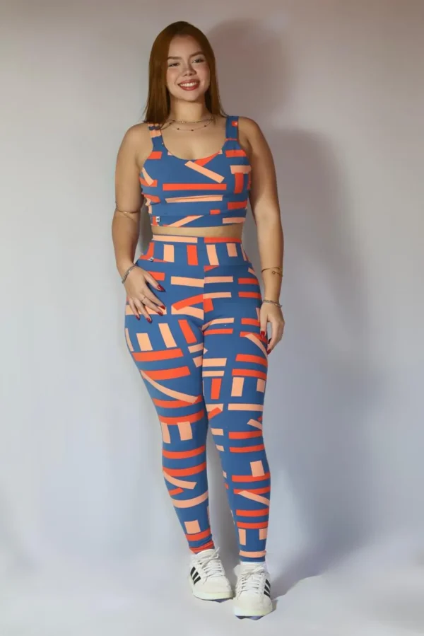 Conjunto - Calça Legging/Top Ord.