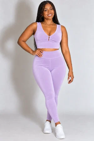 Conjunto Calça Legging Top Bulge